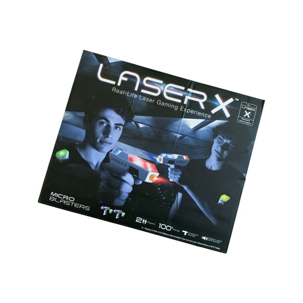 Laser X Two Player Micro B2 Blaster Laser Tag Gami